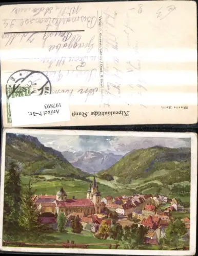 197893,Künstler Ak Mariazell