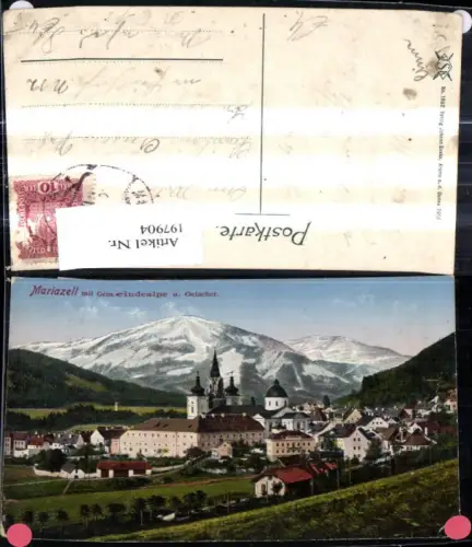 197904,Mariazell m. Gemeindealpe u. Ötscher