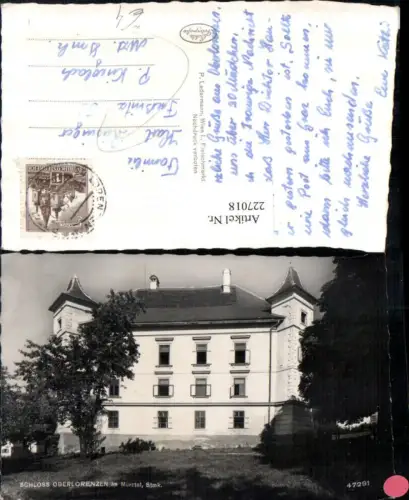 227018,Schloss Oberlorenzen b. St. Lorenzen im Mürztal