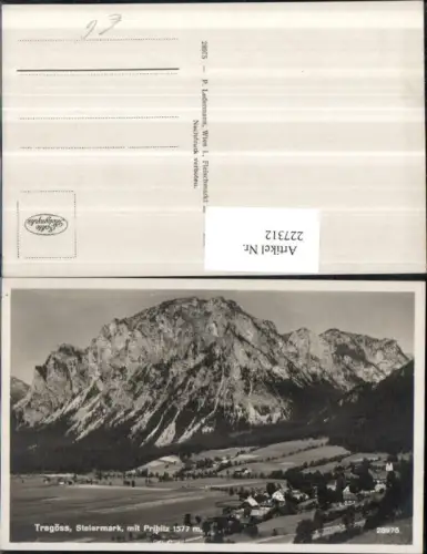 227312,Tragöß Totale m. Pribitz Bergkulisse