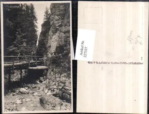 227337,Fölzklamm Klamm b. Aflenz Partie