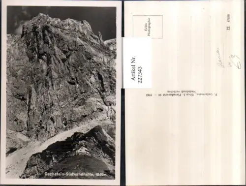 227343,Dachstein Südwandhütte Berghütte Bergkulisse b. Ramsau