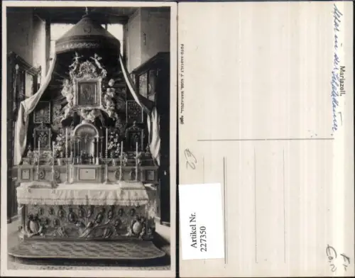 227350,Mariazell Altar i. d. Schatzkammer