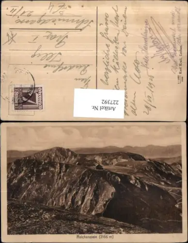 227392,Reichenstein b. Eisenerz Berghütte