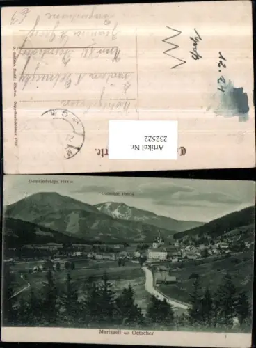 232522,Mariazell Totale m. Ötscher u. Gemeindealpe