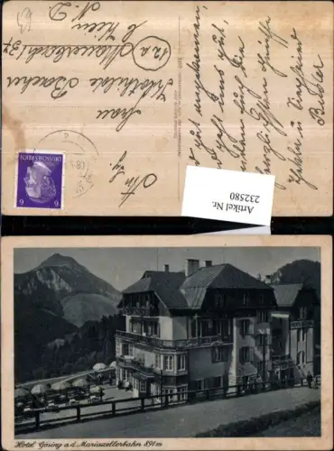 232580,Hotel Gösing an d. Mariazellerbahn b. Mariazell