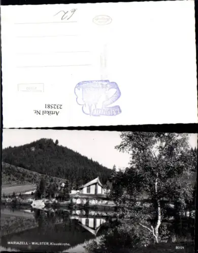 232581,Mariazell Walster Klauskirche Kirche