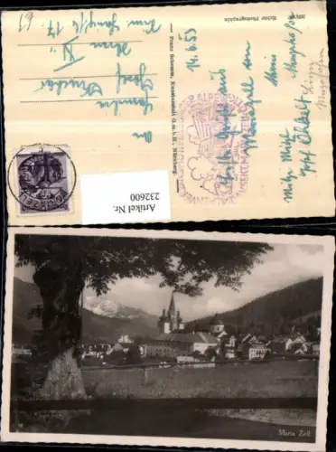 232600,Mariazell Teilansicht Partie
