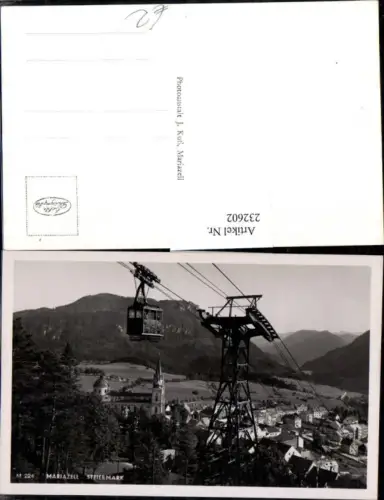 232602,Mariazell Totale Seilbahn Seilschwebebahn