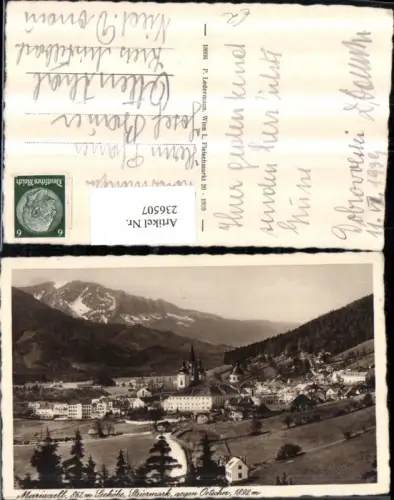 236507,Mariazell Totale geg. Ötscher