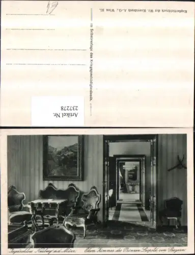 237278,Neuberg an d. Mürz Jagdschloss Ehem. Zimmer d. Prinzen Leopold v. Bayern