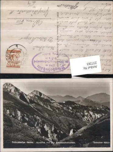 237283,Schneealpe Ötscher Ausblick v. d. Ameisbühelhütten b. Kindberg