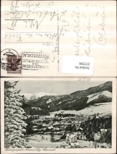 237290,Mürzzuschlag Teilansicht Winterbild