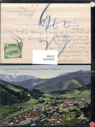 237305,Mürzzuschlag Totale m. Schneealpe