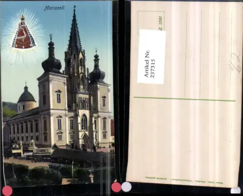 237315,Mariazell Kirche Gnadenbild pub Ottmar Zieher 1281