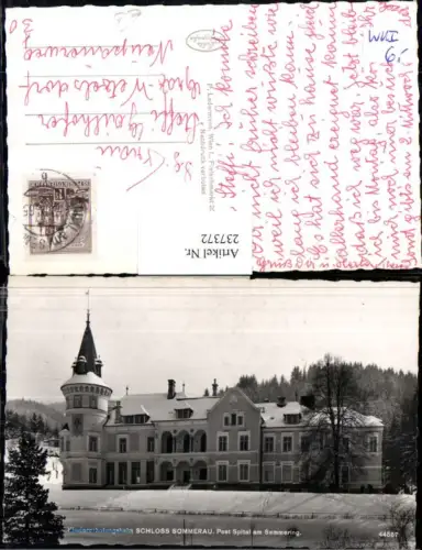 237372,Schloss Sommerau b. Spital am Semmering