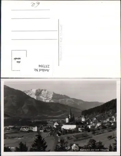 237394,Mariazell Totale m. d. Ötscher