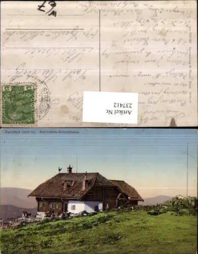 237412,Rennfeld Kernstock-Schutzhaus b. Bruck an d. Mur