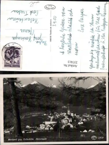237413,Mariazell Totale geg. Zellerhüte