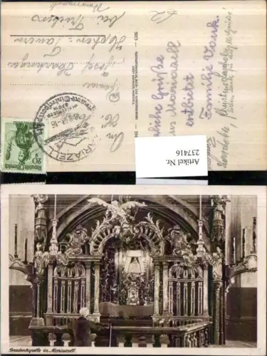 237416,Gnadenkapelle in Mariazell Altar