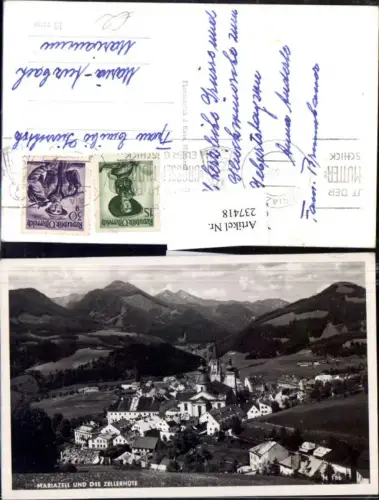 237418,Mariazell Totale u. d. Zelerhüte