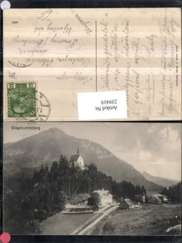 239419,Sigmundsberg Kapelle b. Mariazell