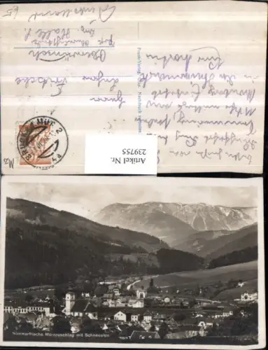 239755,Mürzzuschlag Totale m. Schneealpe