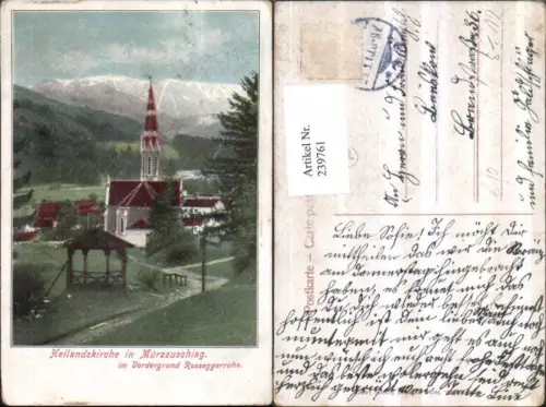 239761,Mürzzuschlag Heilandskirche Kirche Rosseggerruhe