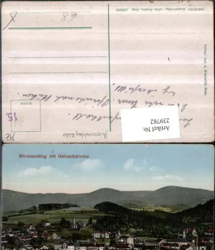 239782,Mürzzuschlag Totale m. Heilandskirche