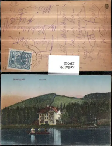 239798,Mariazell Erlaufsee Ruderboot
