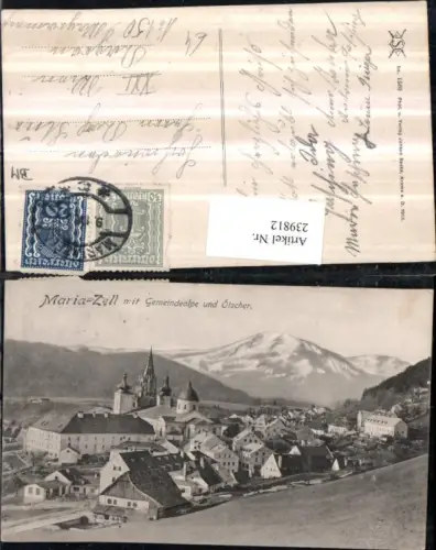 239812,Mariazell Totale m. Gemeindealpe u. Ötscher