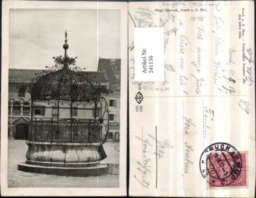 241136,Bruck an d. Mur Historischer Brunnen