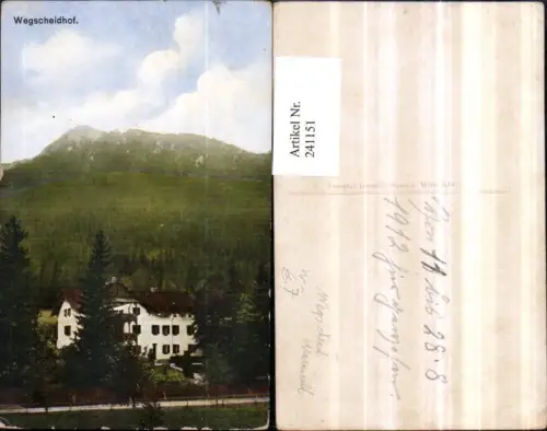 241151,Wegscheidhof b. Wegscheid Mariazell