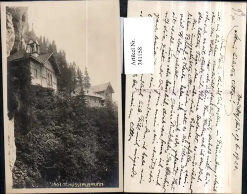 241158,Schüsserlbrunn Kapelle b. Breitenau am Hochlantsch