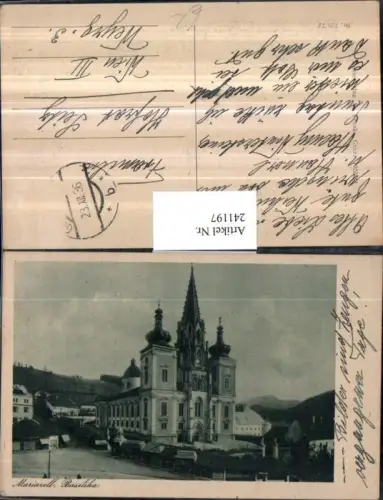 241197,Mariazell Basilika Kirche