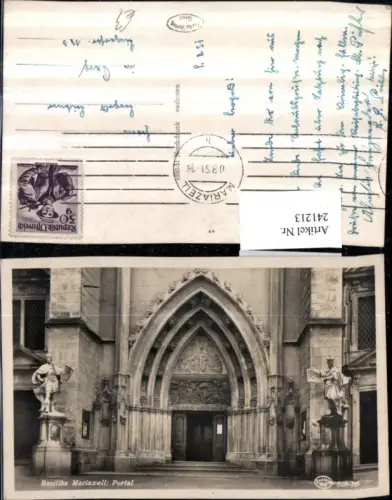 241213,Basilika Mariazell Kirche Portal