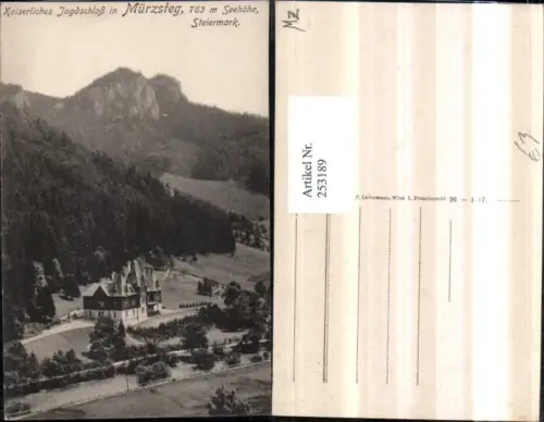 253189,Mürzsteg Kaiserliches Jagdschloss