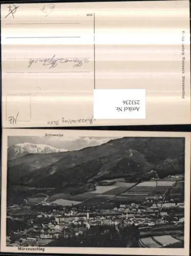 253236,Mürzzuschlag Totale m. Schneealpe