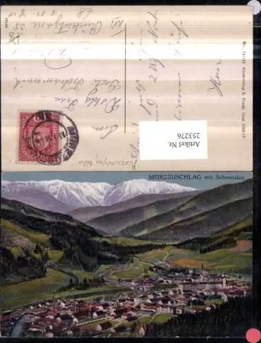 253276,Mürzzuschlag Totale m. Schneealpe