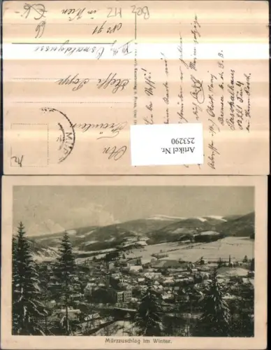 253290,Mürzzuschlag Totale Winterbild
