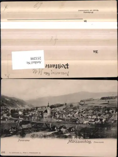 253298,Mürzzuschlag Teilansicht Kirche Panorama