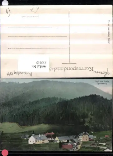 253313,Gruß aus Frein an d. Mürz b. Mürzsteg Handkoloriert