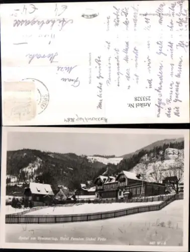 253328,Spital am Semmering Hotel Pension Onkel Fritz Winterbild