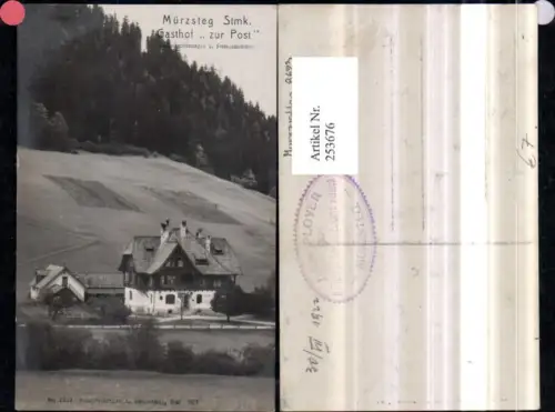 253676,Mürzsteg Gasthof zur Post
