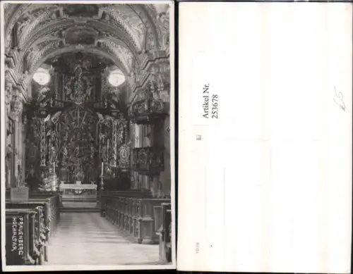 253678,Frauenberg Kirche Innenansicht Hochaltar