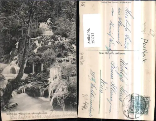 253712,Partie am Wege zur Bärenschütz Wasserfall b. Mixnitz