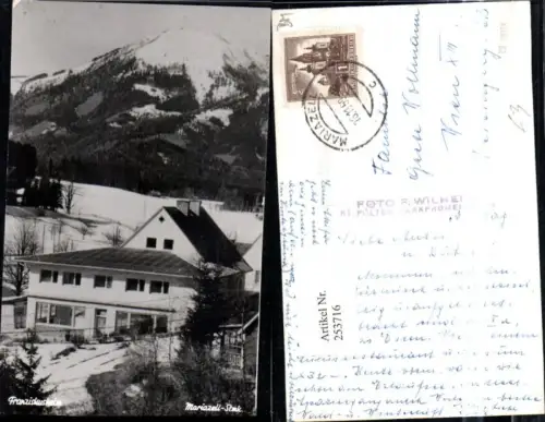 253716,Mariazell Franziskusheim Winterbild