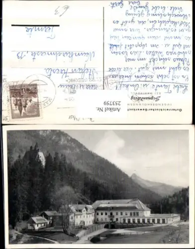 253759,Jugenderholungsheim Sigmundsberg m. Kirche b. Mariazell