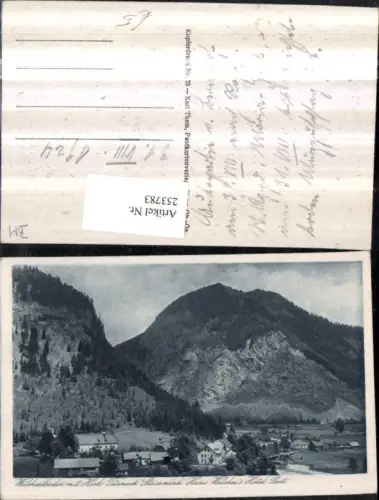 253783,Weichselboden m. Hoch Türnach u. Hans Walchers Hotel Post