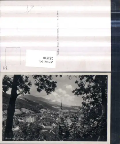 253818,Bruck an d. Mur Teilansicht Kirche